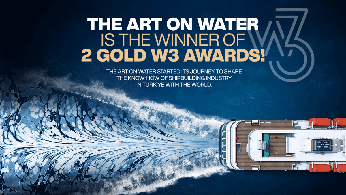 The Art On Water Is the Winner Of 2 Gold W3 Awards!